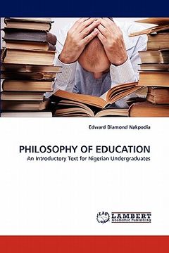 portada philosophy of education (en Inglés)