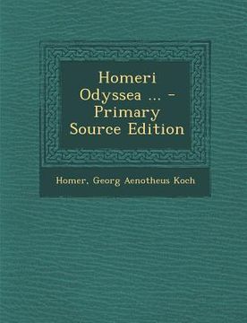 portada Homeri Odyssea ... - Primary Source Edition (in Latin)
