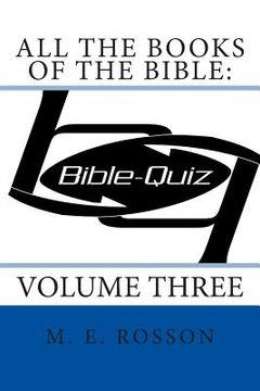 portada All the Books of the Bible: Bible Quiz: Volume Three (in English)