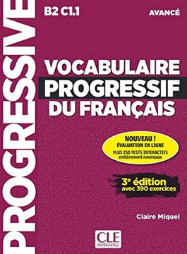 portada Vocabulaire Progressif du Francais Avance: Avec 390 Exercices (in French)