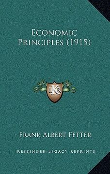 portada economic principles (1915) (in English)