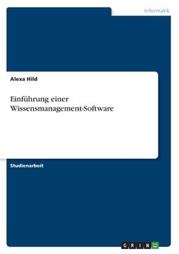 portada Einführung einer Wissensmanagement-Software (en Alemán)