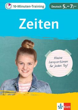 portada 10-Minuten-Training Deutsch Grammatik Zeiten 5. - 7. Klasse (en Alemán)