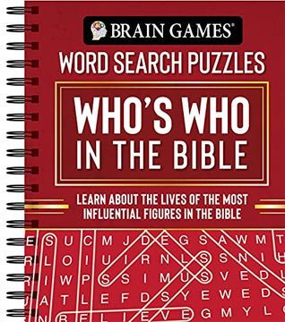 portada Brain Games - Word Search Puzzles: Who's who in the Bible: Learn About the Lives of the Most Influential Figures in the Bible (Brain Games - Bible) (en Inglés)