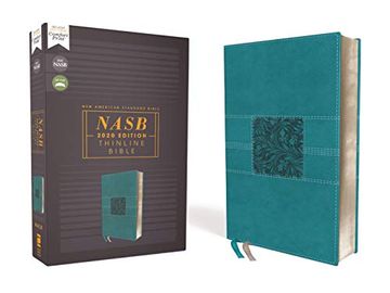 portada Nasb, Thinline Bible, Leathersoft, Teal, red Letter, 2020 Text, Comfort Print (in English)