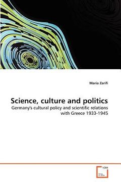portada science, culture and politics (en Inglés)
