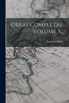 portada Obras Completas, Volume 5.
