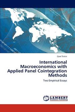 portada international macroeconomics with applied panel cointegration methods (en Inglés)