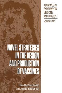 portada Novel Strategies in the Design and Production of Vaccines (en Inglés)