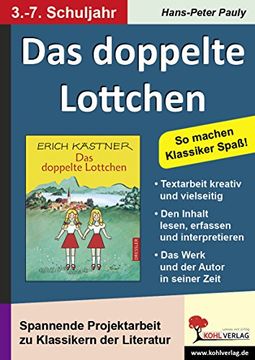 portada Das doppelte Lottchen - Begleitmaterial: Begleitmaterial mit Kopiervorlagen zur Lektüre (en Alemán)
