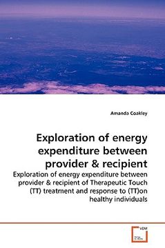 portada exploration of energy expenditure between provider (en Inglés)