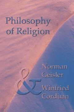 portada philosophy of religion: second edition (in English)