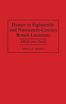 portada Humor in Eighteenth-And Nineteenth-Century British Literature: A Reference Guide (en Inglés)