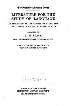 portada Literature for the Study of Language