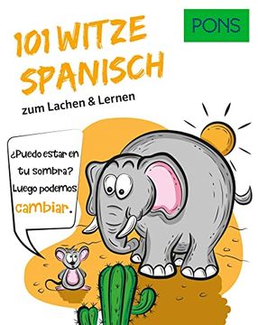 portada Pons 101 Spanisch Witze zum Lachen und Lernen: Zum Lachen & Lernen (Pons 101 Witze)