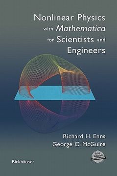 portada nonlinear physics with mathematica for scientists and engineers (in English)