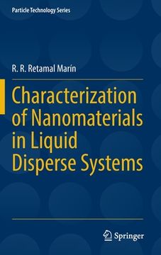 portada Characterization of Nanomaterials in Liquid Disperse Systems