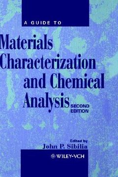 portada a guide to materials characterization and chemical analysis