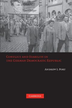 portada Conflict and Stability in the German Democratic Republic (en Inglés)