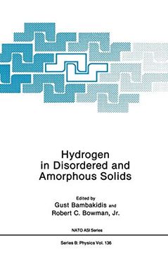 portada Hydrogen in Disordered and Amorphous Solids (Nato Science Series b: ) (en Inglés)