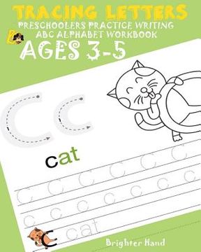 portada Tracing Letter Preschoolers*Practice Writing ABC Alphabet*Workbook Kids Ages 3-5: Large Print(Lower Case)*