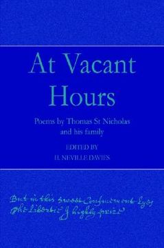 portada at vacant hours (in English)