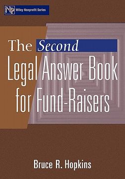 portada the second legal answer book for fund-raisers