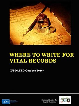 portada Where to Write for Vital Records (Updated October 2016) (en Inglés)