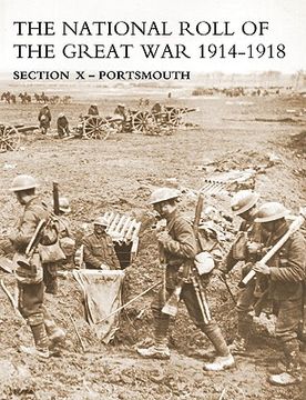 portada national roll of the great war section x - portsmouth (en Inglés)