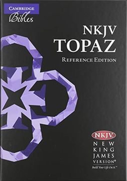 portada Nkjv Topaz Reference Edition, Black Goatskin Leather, Nk676: Xrl (en Inglés)