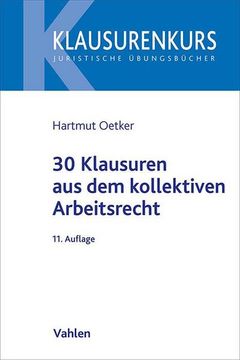 portada 30 Klausuren aus dem Kollektiven Arbeitsrecht (en Alemán)