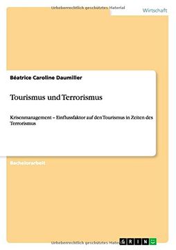 portada Tourismus und Terrorismus
