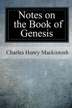 portada Notes on the Book of Genesis (en Inglés)