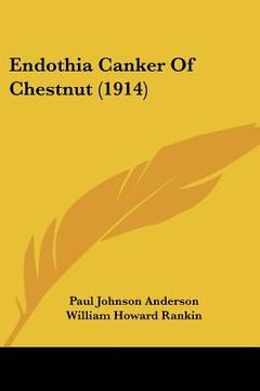 portada endothia canker of chestnut (1914) (en Inglés)