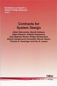 portada Contracts for System Design (Foundations and Trends(R) in Electronic Design Automation) (en Inglés)