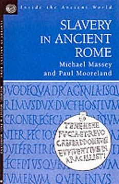 portada slavery in ancient rome (en Inglés)
