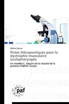 portada Pistes thérapeutiques pour la dystrophie musculaire oculopharyngée