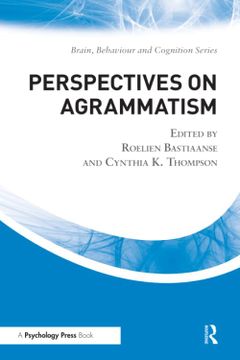 portada Perspectives on Agrammatism (en Inglés)