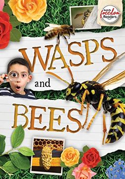 portada Wasps and Bees (Booklife Freedom Readers) (en Inglés)
