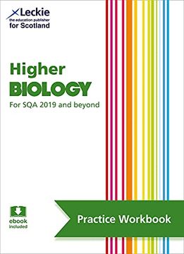 portada Leckie Higher Biology for Sqa 2019 and Beyond - Practice Workbook: Practise and Learn Sqa Exam Topics (in English)