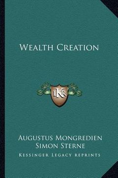 portada wealth creation (en Inglés)