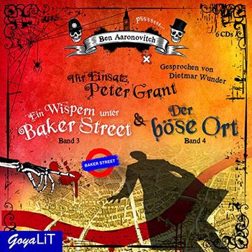 portada Ihr Einsatz, Peter Grant: Ein Wispern Unter Baker Street & der Böse ort (en Alemán)