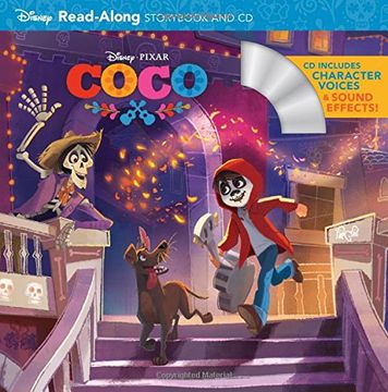 portada Coco: A Read-Along Storybook and cd (Disney Read-Along Storybook) (in English)