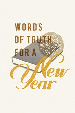 portada Words of Truth for a New Year (Pack of 25) (en Inglés)