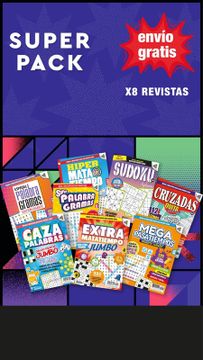 portada Pasatiempos, Crucigramas Y Sopas De Letras Super Pack (in Spanish)