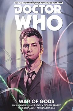 portada Doctor Who: The Tenth Doctor Volume 7 - war of Gods (en Inglés)