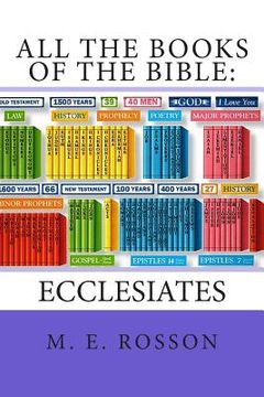 portada All the Books of the Bible: Ecclesiates (en Inglés)