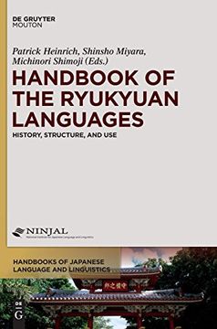 portada Handbook of the Ryukyuan Languages: History, Structure, and use (Handbooks of Japanese Language and Linguistics) 