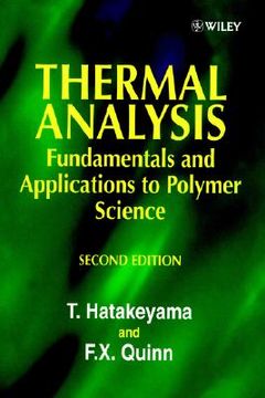 portada thermal analysis: fundamentals and applications to polymer science (in English)