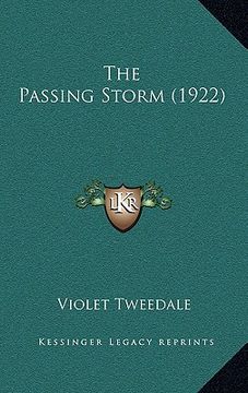 portada the passing storm (1922) (en Inglés)